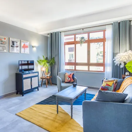 Apartment L12 Port Window 1bedroom Wifi 5mins & Nice's Cap