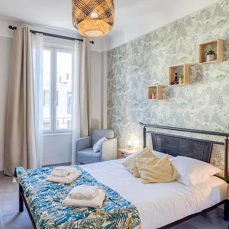Apartment L12 Port Window 1bedroom Wifi 5mins & Nice's Cap Nice