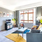 L12 Staywiz Us - Port Window 1bedroom Wifi 5mins & Nice's Cap Appartement